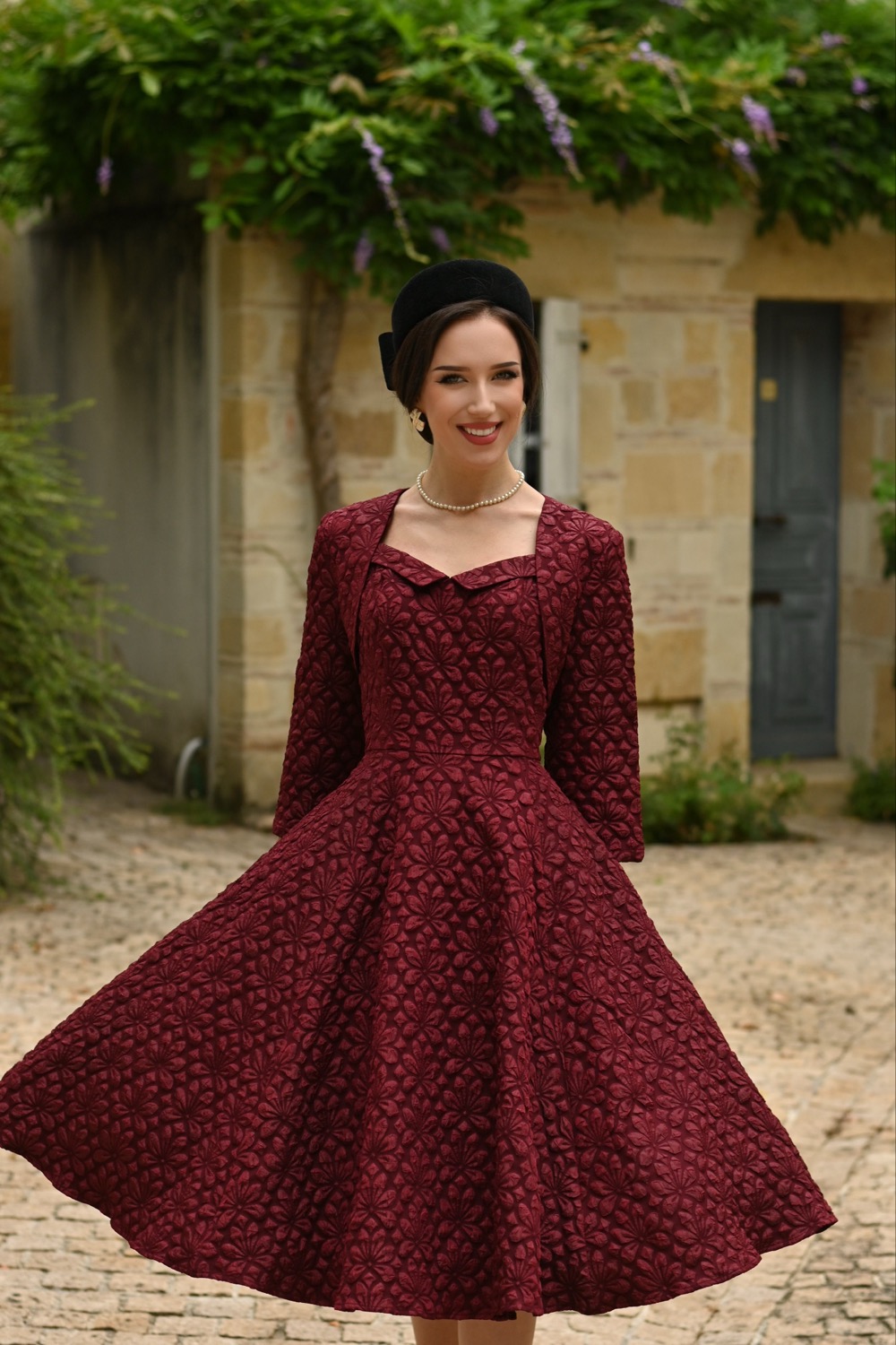 Thea Swing Dress with Bolero